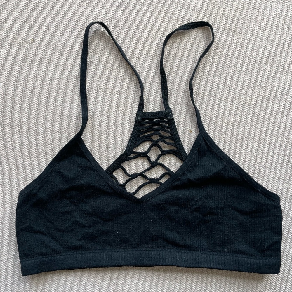 XS/S Free People Bralette with strappy racerback